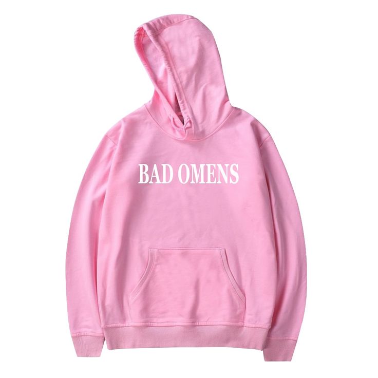 Bad Omens Death Pink Hoodie